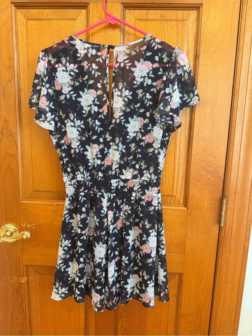 Floral romper size S - Picture 2 of 3